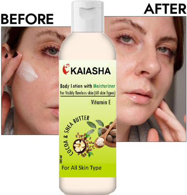 KAIASHA Moisturizing Body Lotion with cocoa butter & coconut oil(200 ml)