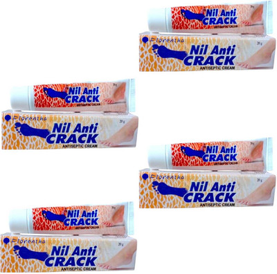 FLORENTHA NILANTI CREAK ANTISEPTIC CREAM FOR REPAIR CREAK & GIVE SOFT FOOT PACK OF-20g x 4(80 g)