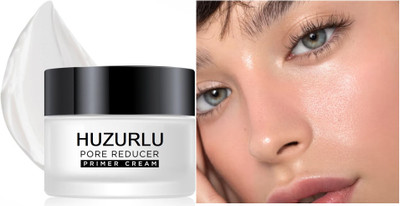 HUZURLU Face Primer Blurs Fine Lines, Wrinkles & Pores Instantly Primer  - 50 ml(WHITE)