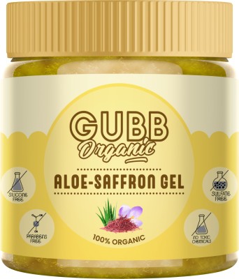 Gubb Organic Aloe Vera with Kesar for Face and Skin(200 g)