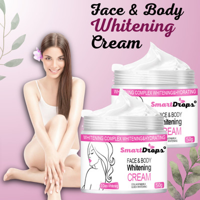 smartdrops Cream for Skin Whitening Brightening and Hyperpigmentation(100 g)