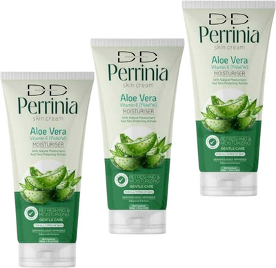 DOOMSDAY PERRINIA ALOEVERA MOISTURISER CREAM FOR SOFT & SMOOTH SKIN PACK OF 50g x 3(150 g)