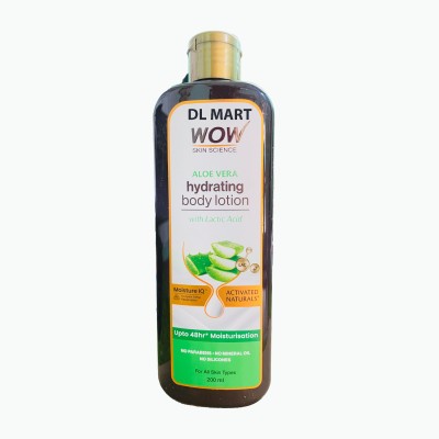 DL MART WOW HYDRATING BODY LOTION PACK OF 1(200 ml)