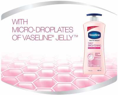 Vaseline Healthy Bright Daily Brightening Even Tone Body Lotion(400 ml)