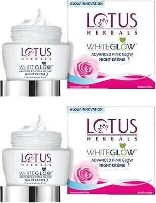 LOTUS HERBALS Whiteglow Advanced Pink Glow Night Creme(100 g)