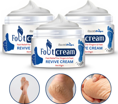 smartdrops Foot & Hand Care Cream | Gentle Texture | Clean Finish | Everyday Use(150 g)