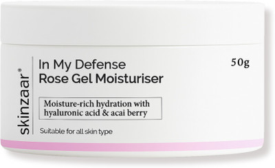 Skinzaar In My Defense Rose Gel Moisturiser – Brightening & Soothing Moisturiser(50 g)