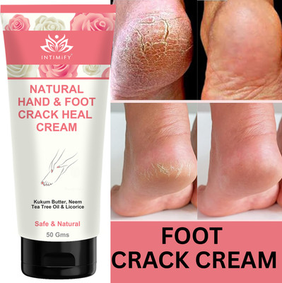 INTIMIFY Moisturizing Heel Repair Foot Crack Cream For Women Men(50 g)