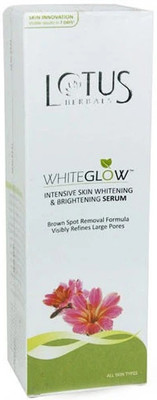 LOTUS Whiteglow Intensive Skin Whitening & Brightening Serum+Moisturiser(30 ml)