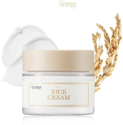 ACTIWOW Korean Rice Cream Soft Radiant Glow Care(50 g)
