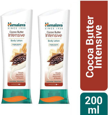 HIMALAYA Cocoa Butter Intensive Body Lotion 2X200ml(400 ml)