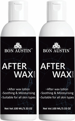 Bon Austin After Waxing Soothing Lotion|Prevents the Skin From Itchness Pack of 2 of 100ML(200 ml)