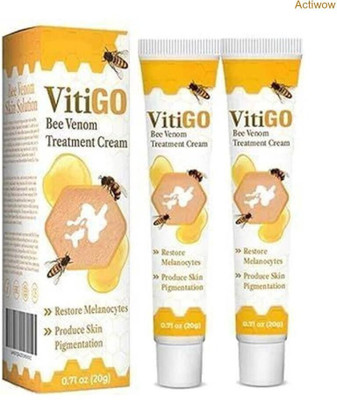 ACTIWOW Vitigo Bee Venom Cream for Scalp Skin Relief(100 ml)