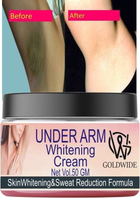 GOLDWIDE Underarm Whitening Cream 50 G (Pack of 1)(50 g)