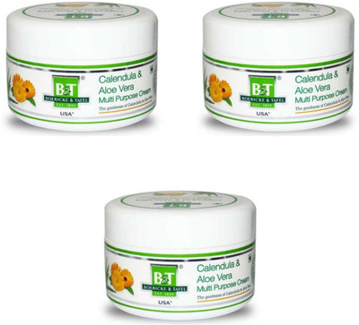 BT BOERICKE & TAFEL Calendula and Aloe Vera Multi Purpose cream Pack of 3X100g(300 g)