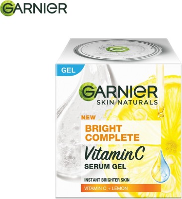 GARNIER Bright Complete Vitamin C Serum Gel, 45g – For Instant Brighter Skin  (45 g)