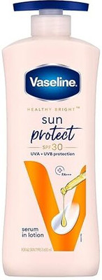 Vaseline Sun Protect SPF 30 Body Lotion, Reduces Tan Lines in 7 Days, UVA + UVB PA+++(400 ml)