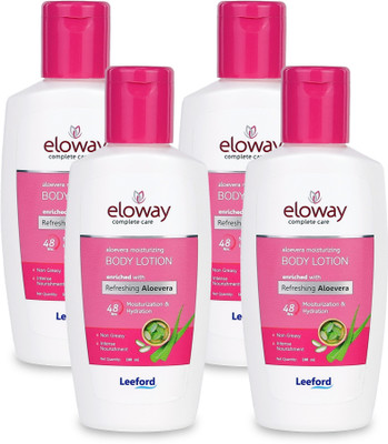 Eloway Moisturizing Body Lotion with Aloe Vera | 48-Hour Hydration & Nourishment(400 g)