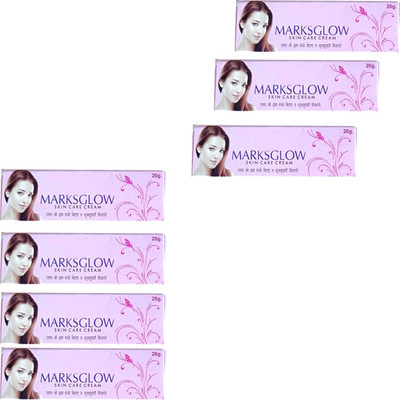 COSMORA MARKSGLOW SKIN CARE CREAM FOR GLOWING & BRIGHTNING SKIN PACK OF - 20g x 7(140 g)