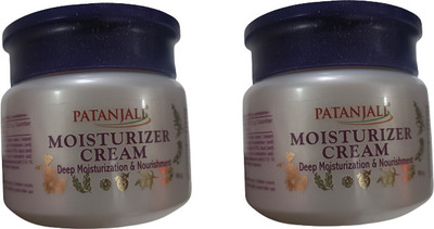 PATANJALI MOISTURIZER CREAM (50G EACH ) (PACK OF 2)(100 g)