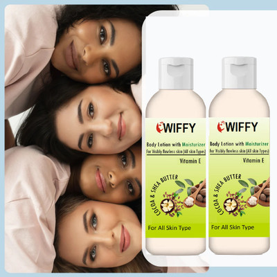 Wiffy Deep Nourish Body Lotion pack of 2(200 ml)