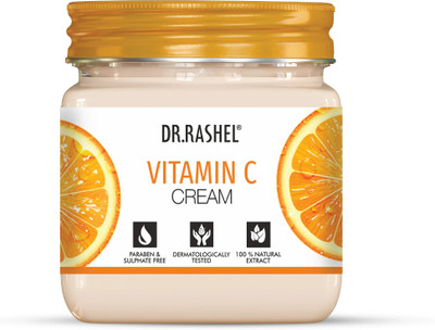 DR.RASHEL Vitamin C Face & Body Cream with Vitamin C Extracts | Renewal & Spot Reduction(380 ml)