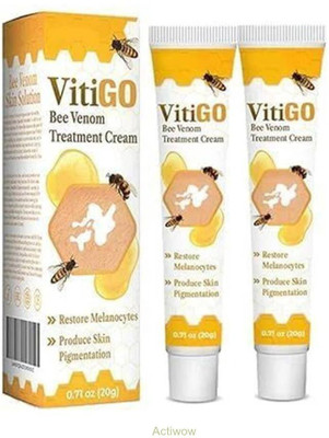 ACTIWOW Vitigo Bee Venom Cream for Sore Skin Relief SS12E(100 ml)