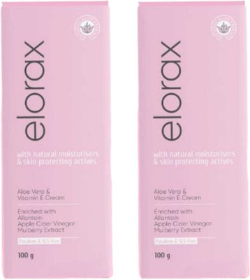 DOOMSDAY ELORAX VITAMIN E CREAM FOR NATURAL & BRIGHTENING SKIN PACK OF 100g x 2(200 g)