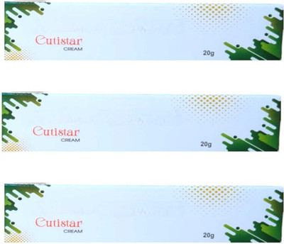 clowzac CUTI-STAR CREAM FOR YOUNGER & LOOKING GLOW SKIN PACK OF 20g x 3(60 g)