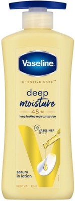 Vaseline Body Lotion Deep Moisture, 400ml - Advanced Hydration for Silky Skin(400 ml)