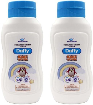 MANKIND Daffy Baby Lotion | With Calendula & Allantonin | 100ml pack of_2(200 ml)