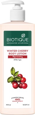 BIOTIQUE Winter Cherry Rejuvenating Body Lotion 400 ml(400 ml)