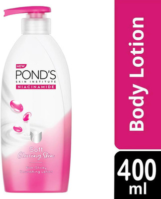 POND's Niacinamide Non Sticky Nourishing Body Lotion for Soft & Glowing Skin(400 ml)