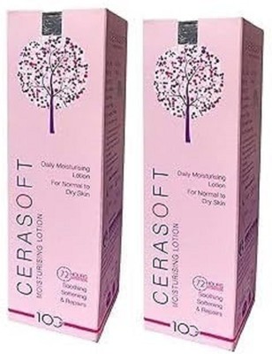 Cerasoft Moisturising Lotion Pack Of 2 X 100ml(200 ml)
