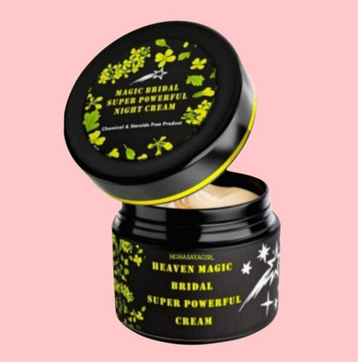 HGHASAYAGIRL HEAVEN MAGIC BRIDAL SUPER POWERFUL NIGHT CREAM FOR SKIN WHITENING CREAM60(50 g)