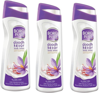BOROPLUS Advance Winter Moisturizing Lotion, Antiseptic For Soft Skin 300 ml pack of 3(900 ml)