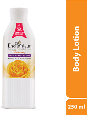 Enchanteur by Wipro Charming Perfumed Body Lotion with Aloe Vera & Olive Butter(250 ml)