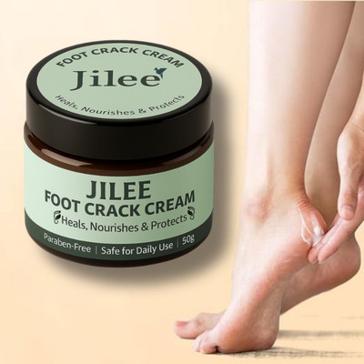 jilee Cracked Heel Repair Specialist Cream Smooth Feet, Freedom from Dry Cracked Heels(50 g)