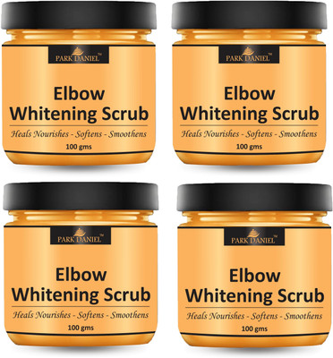 PARK DANIEL Elbow Skin Moisturize Scrub Cream Pack of 4 of 100 GM(400 g)