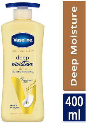 Vaseline Intensive Care Deep Restore Lotion Gives Non-Greasy Glowing Skin(400 ml)