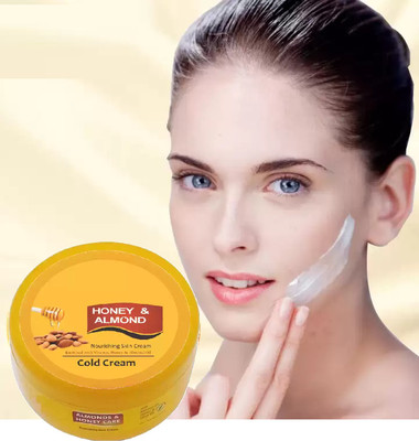 AGLEY soft Honey Almond Cold Cream Moisturises and Smoothens For all skin type(200 ml)