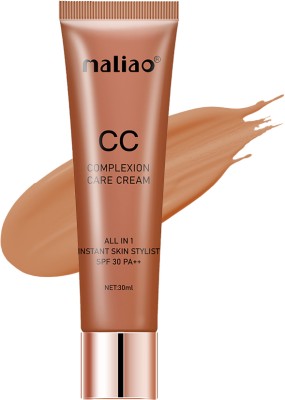 maliao All-in-One Instant Skin Stylist CC Cream SPF 30PA++ Foundation(NATURAL, 30 ml)