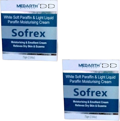DOOMSDAY SOFREX MOISTURISING EMOLLIENT CREAM FOR SOFT & SMOOTH SKIN PACK OF- 75g x 2(150 g)