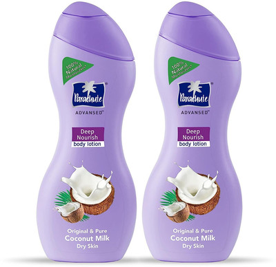 Parachute Advansed Body Lotion Deep Nourish, 250mlx2 (Pack of 2)(500 ml)