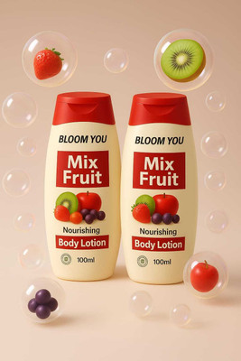 BLOOM YOU Mix Fruit Nourishing Lotion Duo(200 ml)