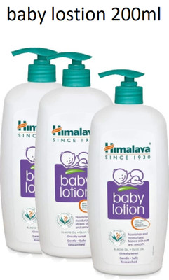 Himalaya Herbals BABY LOSTION 200ML PACK-3(600 ml)