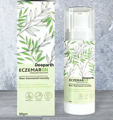 Deeparth Herbal Eczemaron Relief Cream Soothing and Moisturizing Pack_1(50 g)