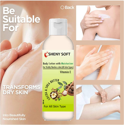 sheny soft SHEA BUTTER VERA BODY LOTION / MOISTURIZER, NURISHMENT(200 ml)