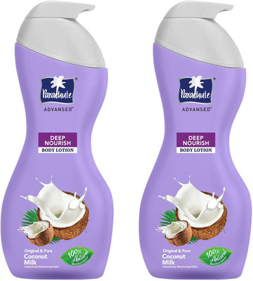 Parachute Advansed Deep Nourish Coconut Milk (Body Lotion) 400 X 2 (800ml)(800 ml)