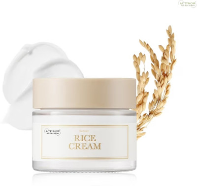 ACTIWOW Korean Rice Cream Ultra Fresh Glow(50 g)
